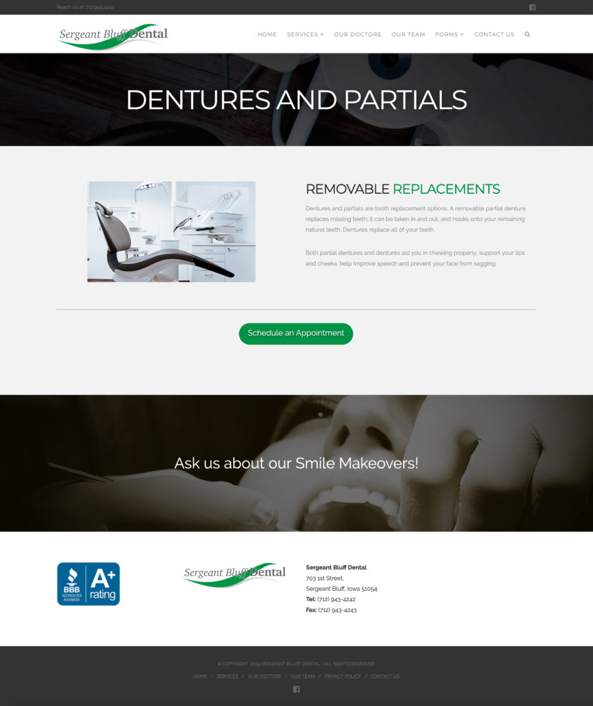 Medical Center Website