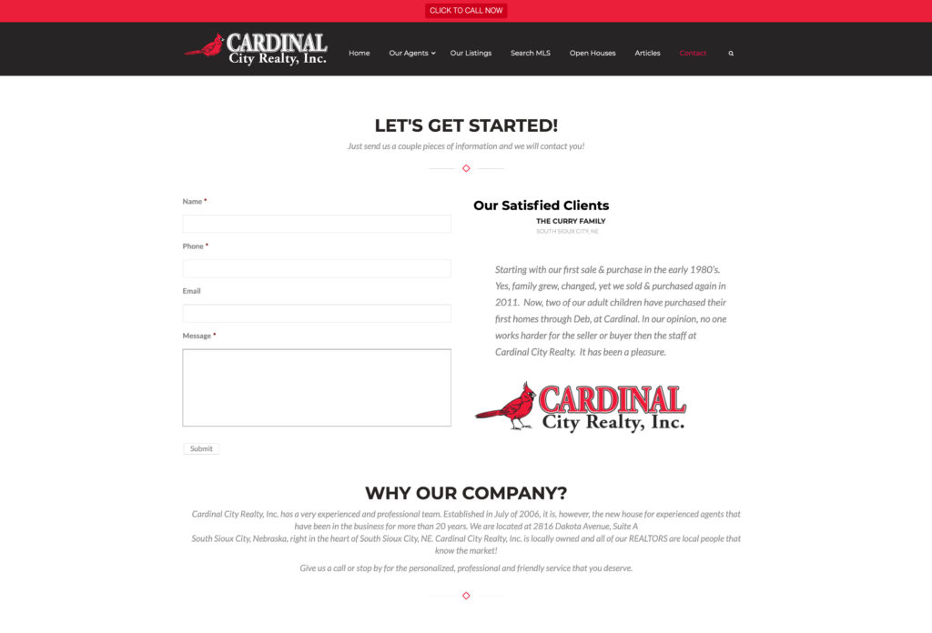 Realty Website