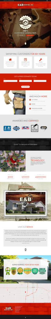 Roofing Website
